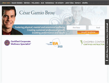 Tablet Screenshot of cesargamio.com